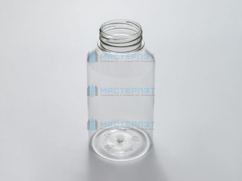 Пластиковая бутылка 0,25л «Квадратная»