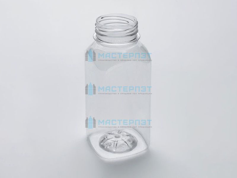 Пластиковая бутылка 0,5л «Квадратная» купить оптом